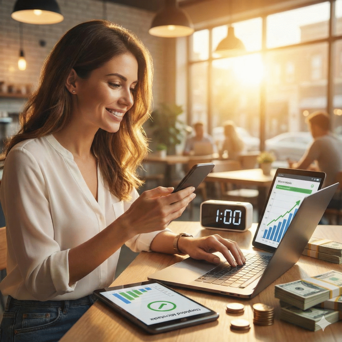 Cómo Multiplicar tus Ganancias en Apps de Microtareas Usando Solo 1 Hora al Día