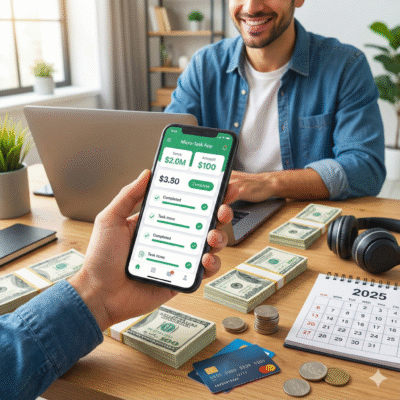 Cómo Ganar en Dólares por el Celular Usando Apps de Microtareas: Guía Completa 2025